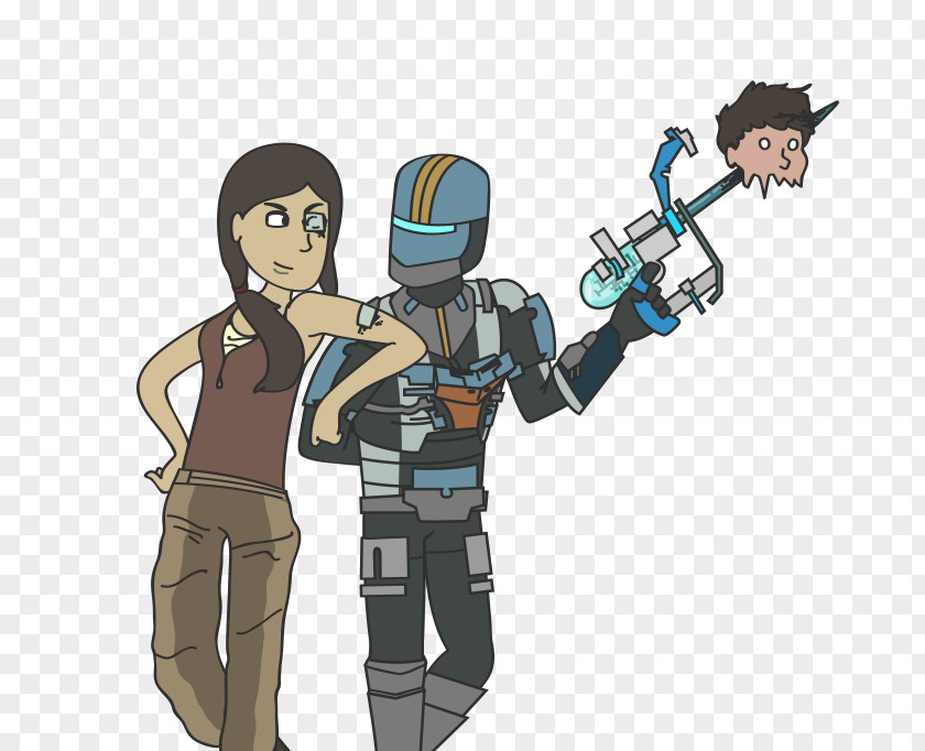 Dead Space 2 Robot Cartoon Character Finger PNG