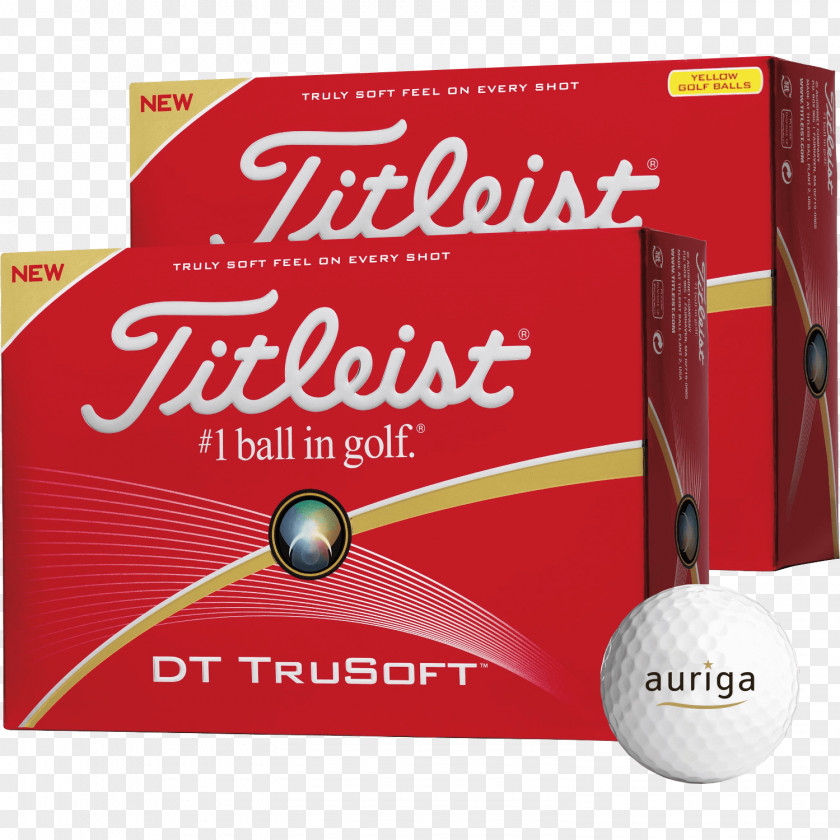 Golf Cricket Balls Titleist DT TruSoft PNG