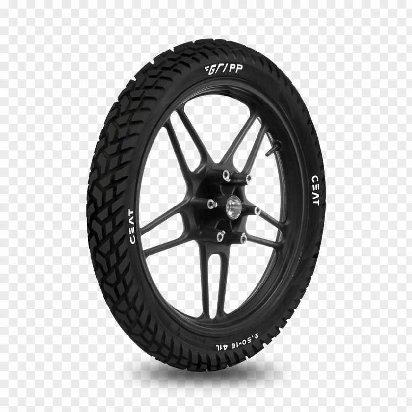 Motorbike Car CEAT Tubeless Tire Motorcycle PNG