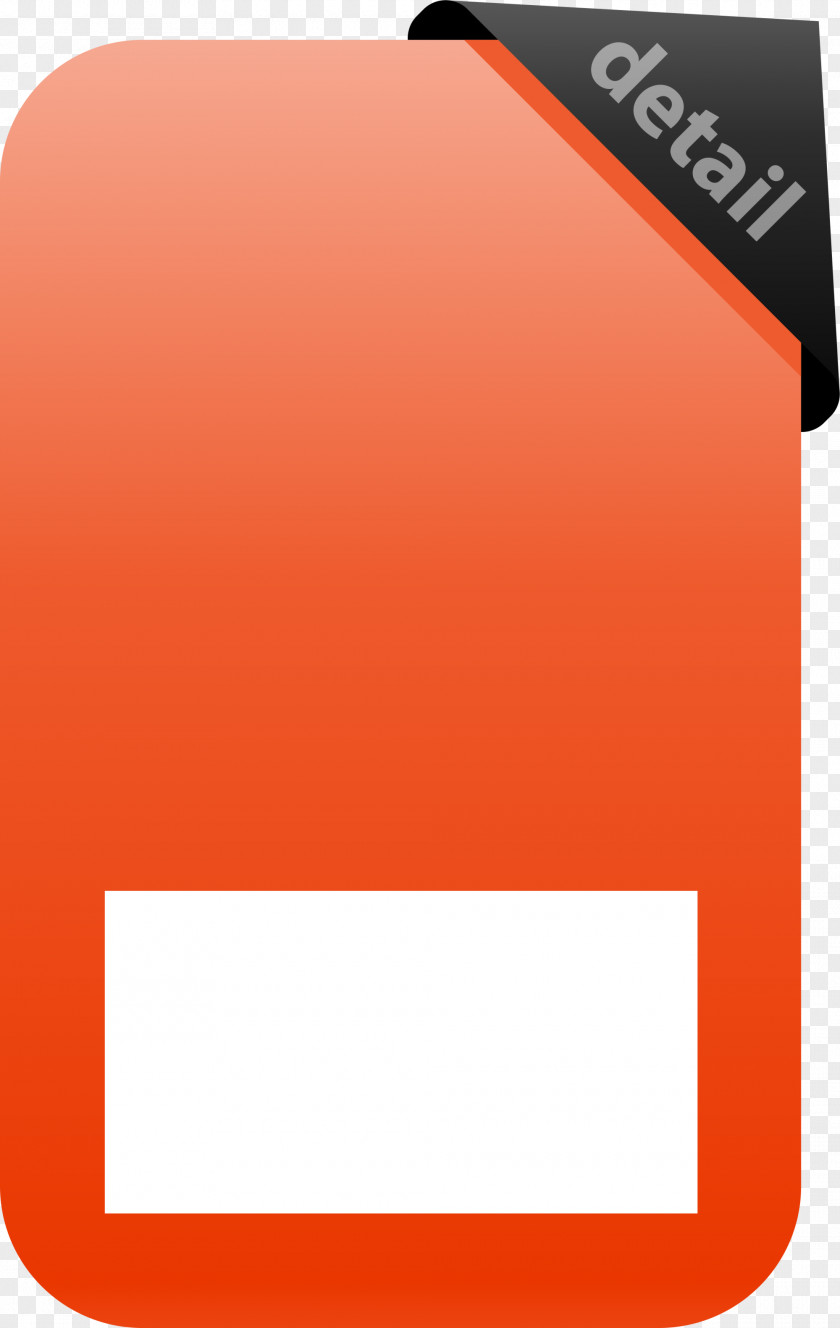 Orange Tag Banner Logo Brand Angle Font PNG