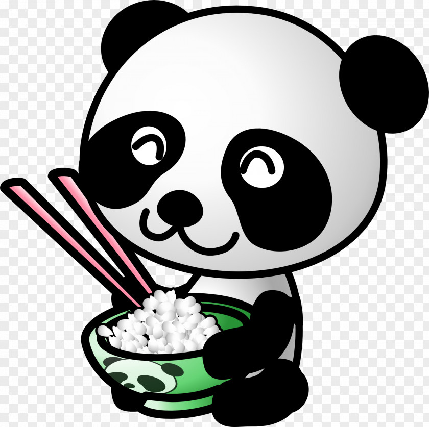 Panda Giant Bear Cartoon Clip Art PNG