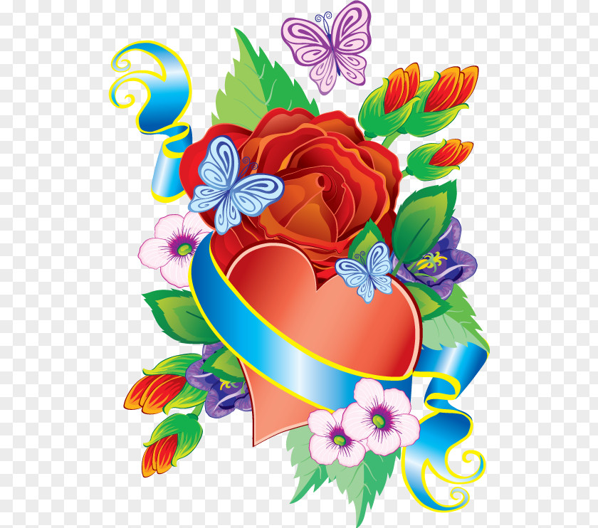 Rose Heart Happiness Animation WhatsApp PNG