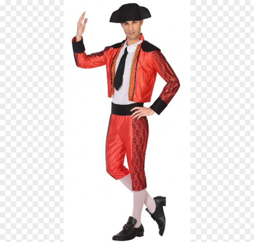 Suit Bullfighter Costume Dress Disguise PNG