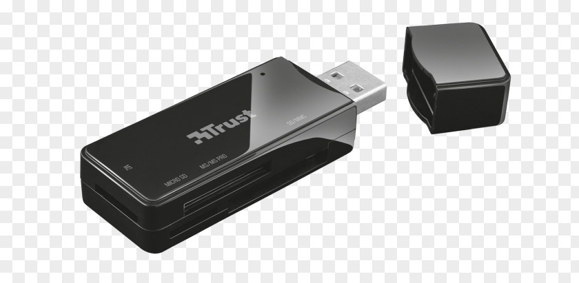 USB Memory Card Readers Secure Digital Flash Cards PNG