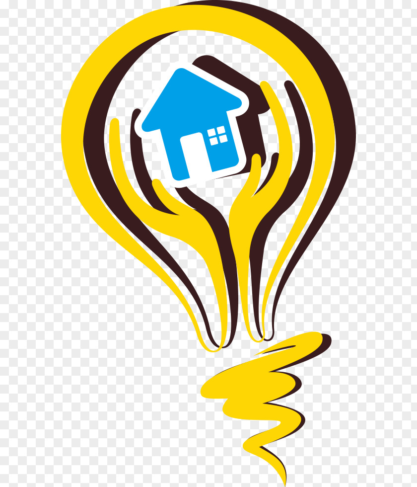 Yellow Light Bulb Incandescent Energy Conservation PNG