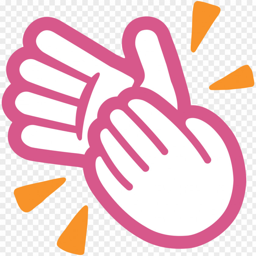 Applause Emoji Android Clapping Hand PNG