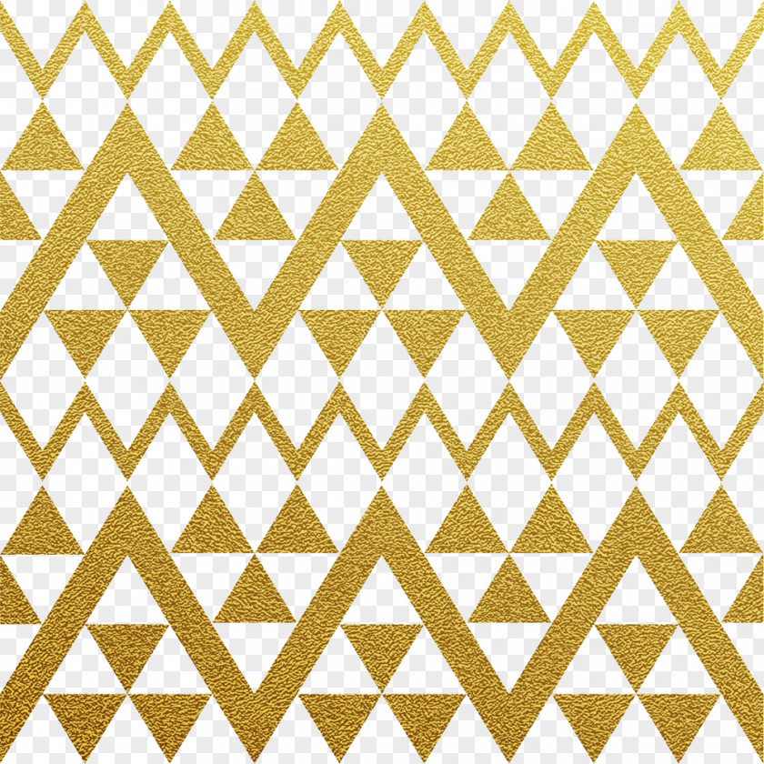 Golden Triangle Gradient Background Material Picture Geometry PNG