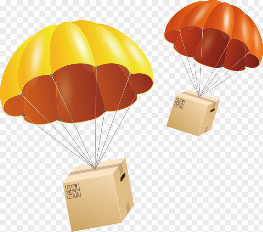 Parachute Euclidean Vector Parachuting Clip Art PNG