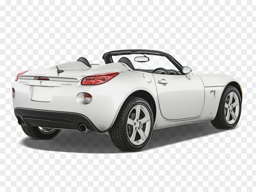 Convertible Sports Car Cartoon PNG