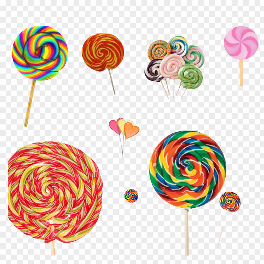 Lollipop Candy Cane Gummi Muffin PNG