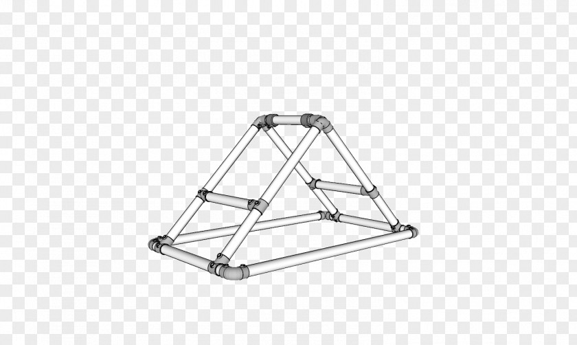 Pipe Shelf Kit Triangle Seesaw Learning, Inc. Metal PNG