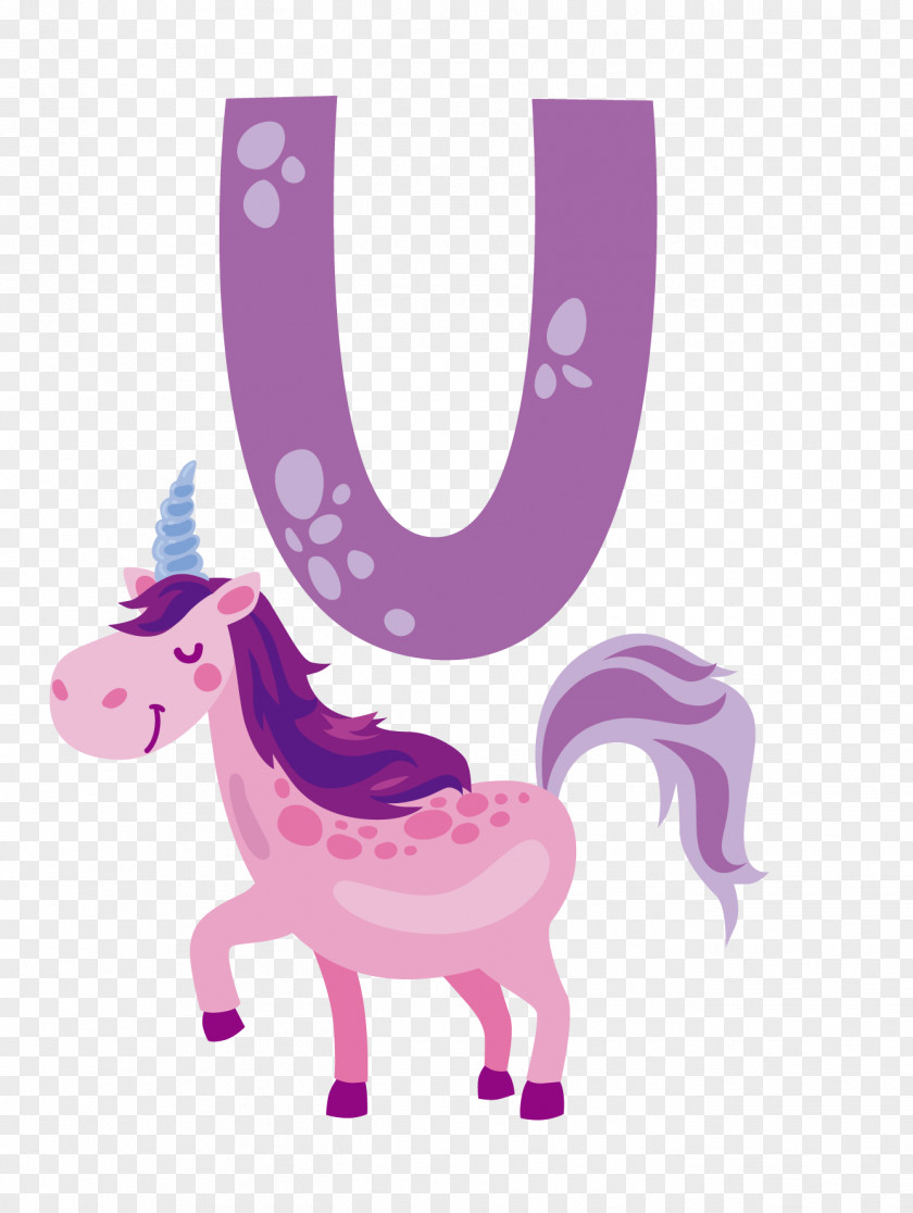 Purple Unicorn Icon PNG