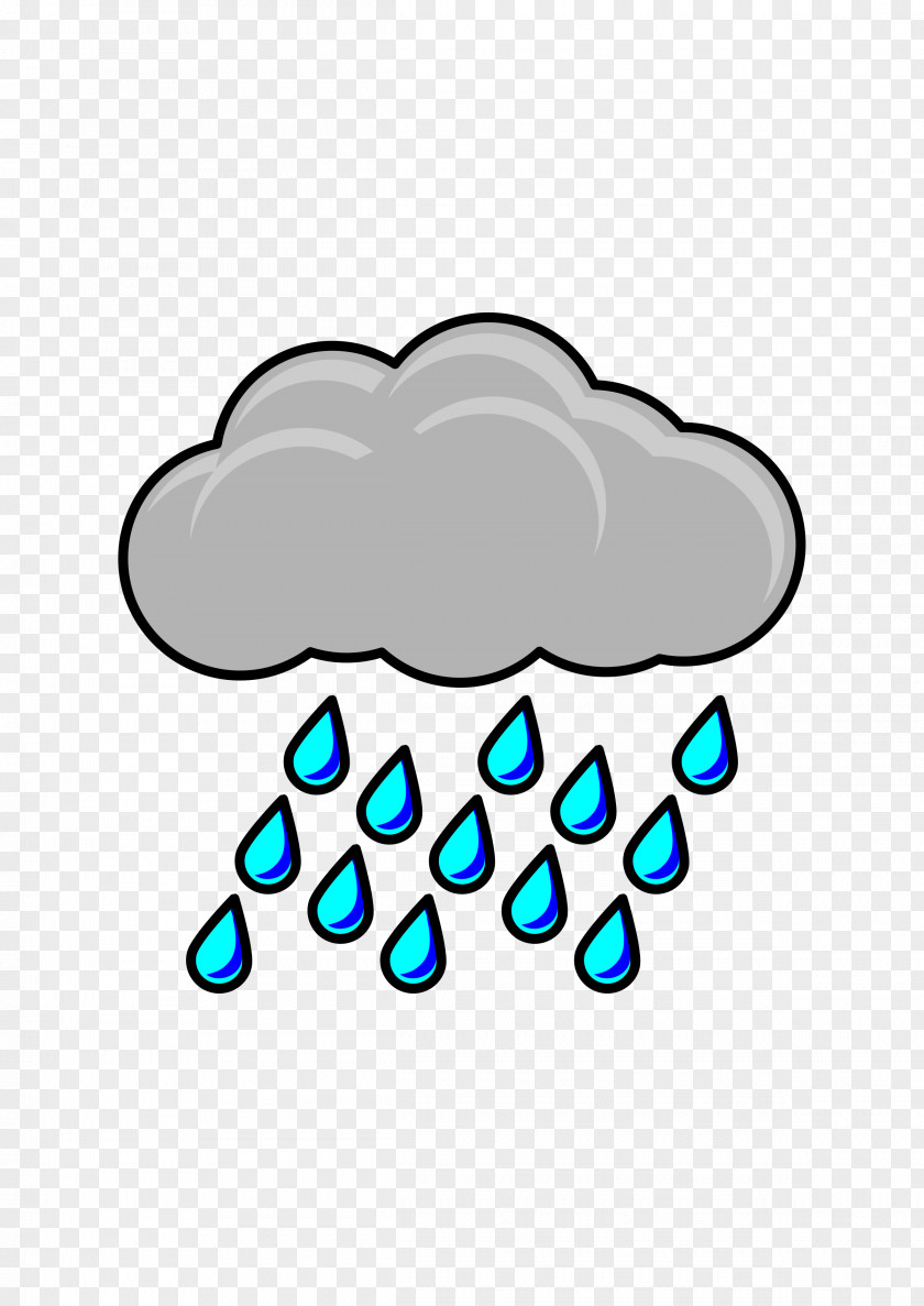 Rain Cloud Storm Weather Clip Art PNG