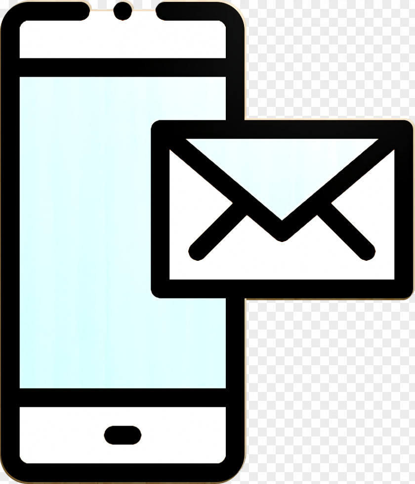 Digital Marketing Icon Sms Mailing PNG