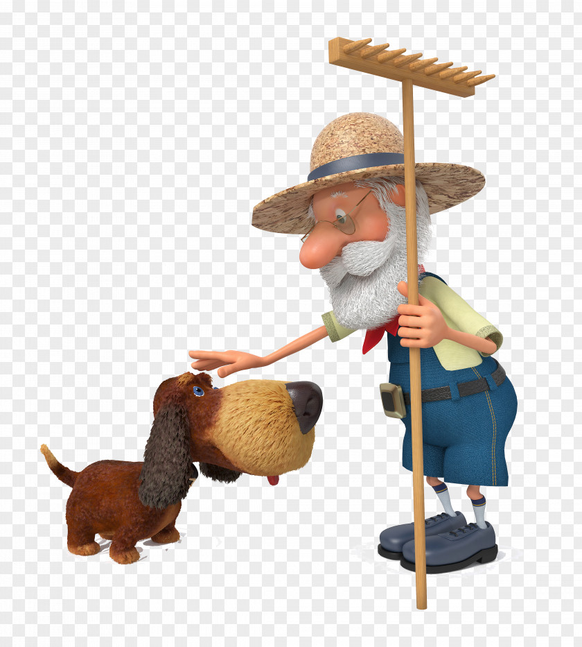 Farmer Cartoon Character Design Stock Photography 3D Computer Graphics Illustration PNG