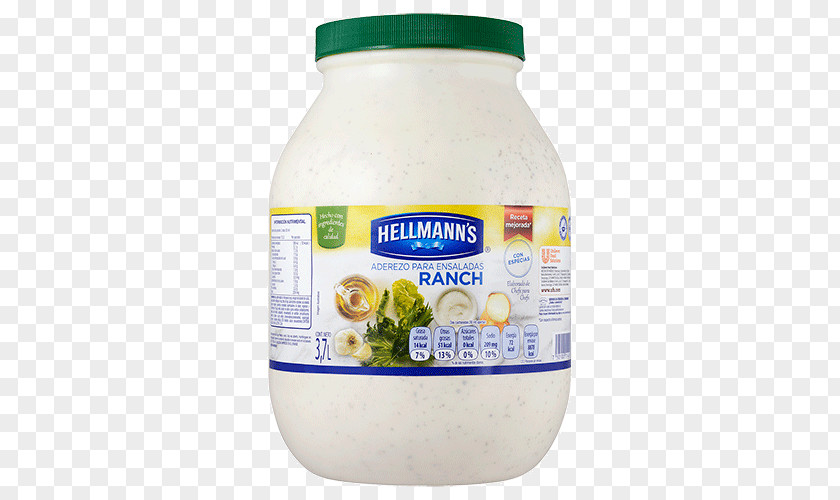 Galon.png Condiment Hellmann's And Best Foods H. J. Heinz Company Flavor Ranch Dressing PNG
