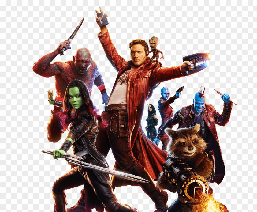 Guardians Of The Galaxy Group PNG the , Marvel of clipart PNG