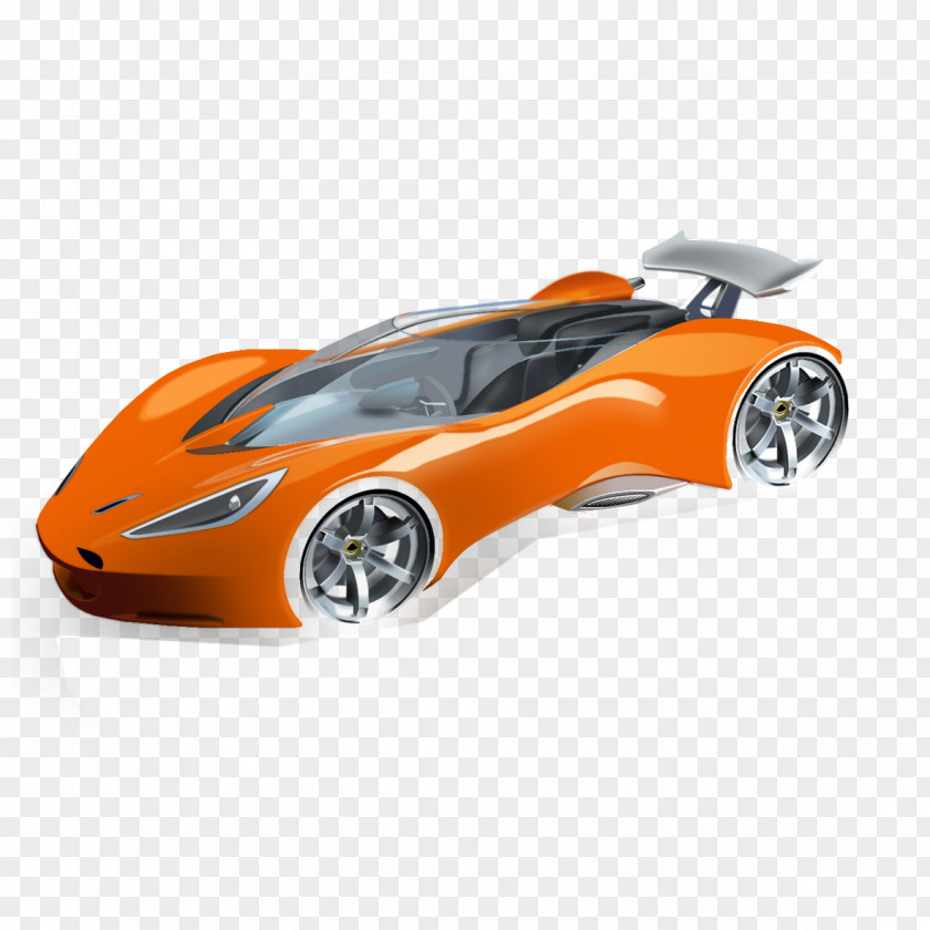 Sports Car Model Compact PNG