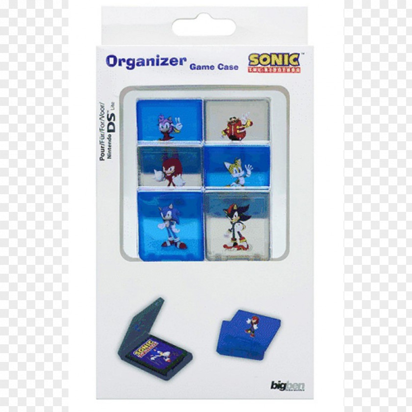 Sonic The Hedgehog Nintendo DS Game Storage Cases Lite DSi XL PNG