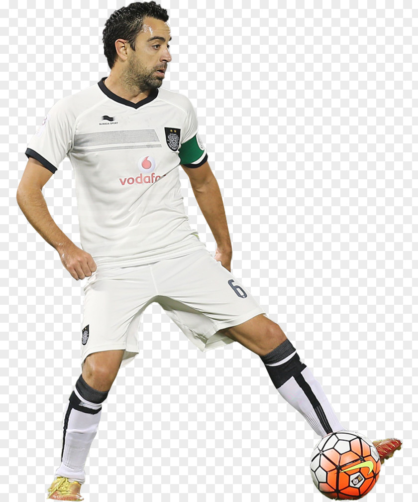 Football Xavi Al Sadd SC Spain National Team Player PNG