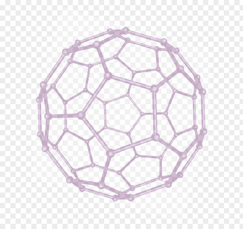 Google Buckminsterfullerene Doodle Molecule PNG