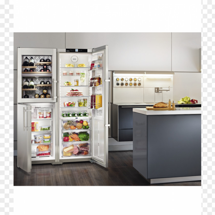 Refrigerator Liebherr Group Home Appliance Freezers SBSes 7165 PNG