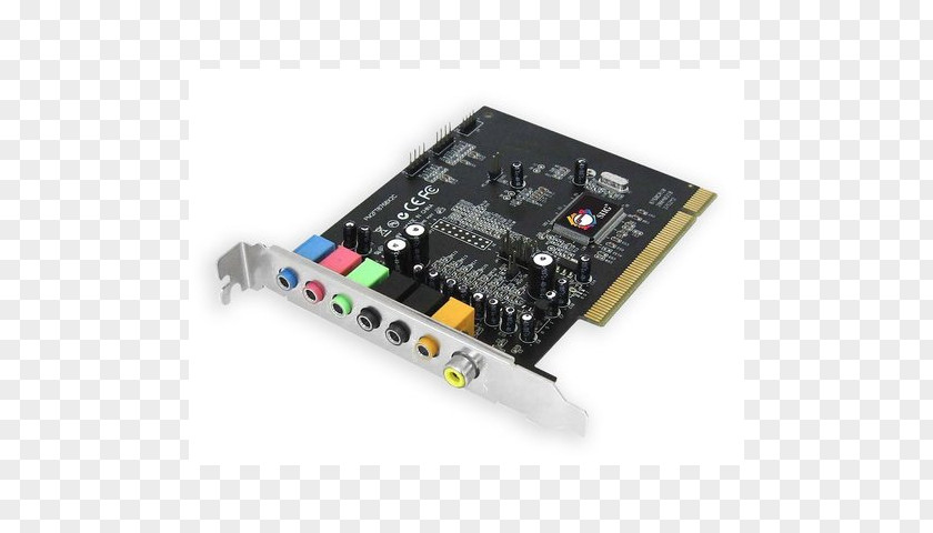 Sound Card Cards & Audio Adapters 7.1 Surround Conventional PCI Blaster PNG