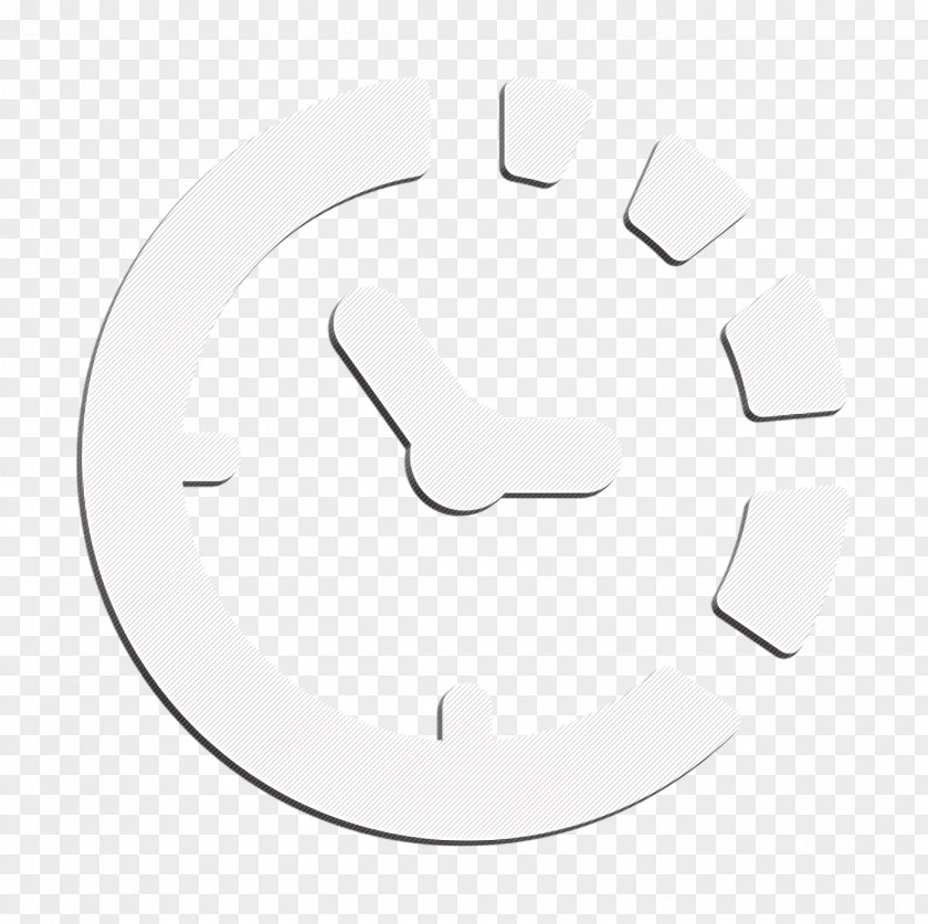 Watches Icon Clock Symbol Of Circular Shape Tools And Utensils PNG