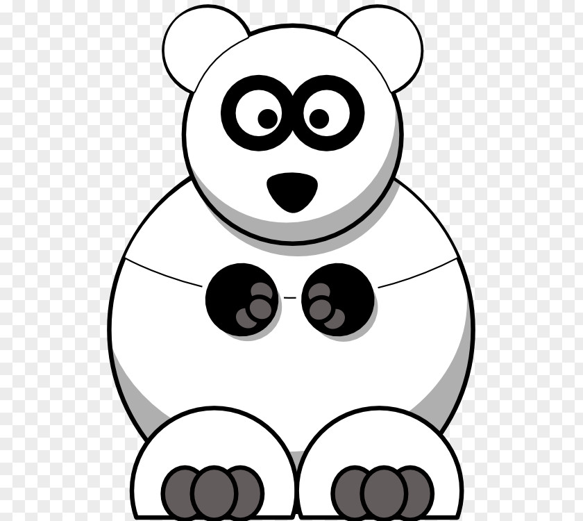 Black Youtube Polar Bear Giant Panda Clip Art Vector Graphics PNG