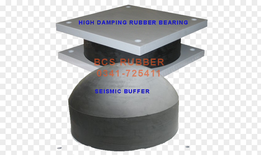 Bridge Elastomeric Bearing Natural Rubber Abutment PNG