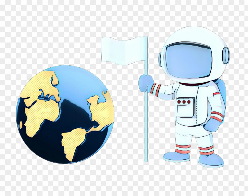 Earth World Astronaut Cartoon PNG