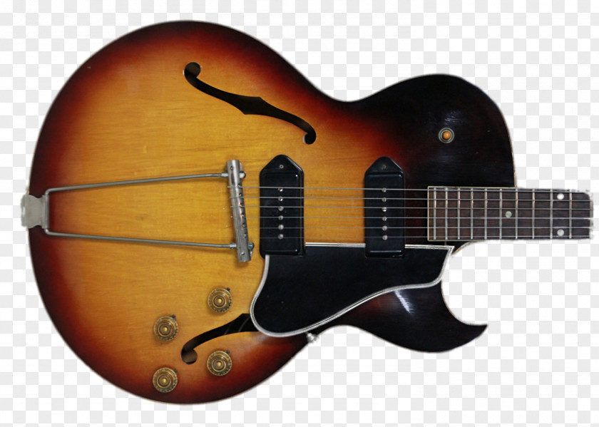 Electric Guitar Acoustic Bass Gibson ES-225 PNG