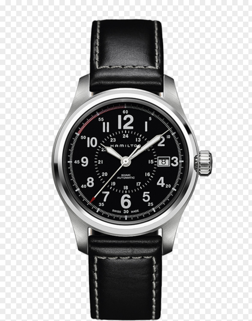 Field Notes Leather Cover Hamilton Khaki Auto Quartz Watch Company Strap PNG