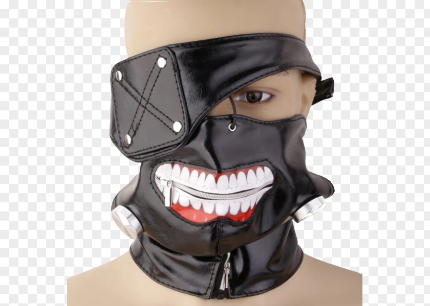 Ghoul Tokyo Mask Hoodie Zipper PNG