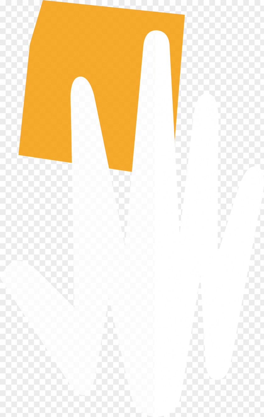 Orange Banner Logo Brand PNG