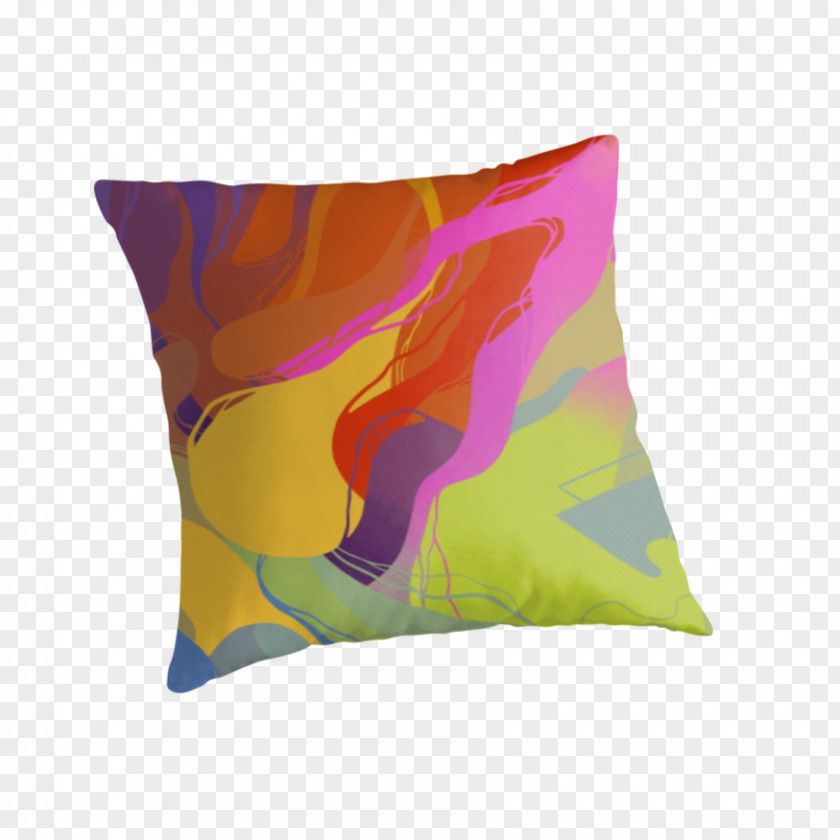 Puddle Cushion Throw Pillows Purple Innovation Rectangle PNG