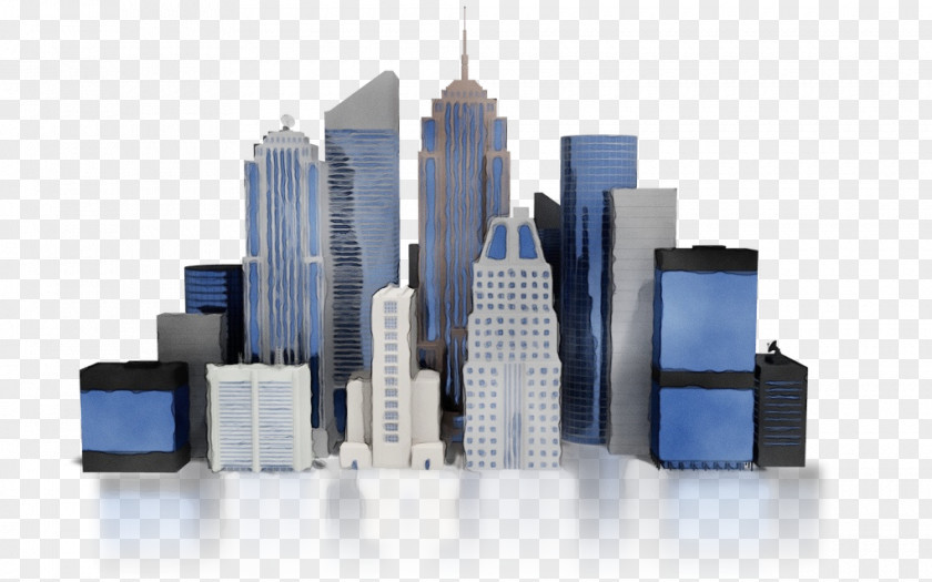Tower Architecture City Skyline Silhouette PNG