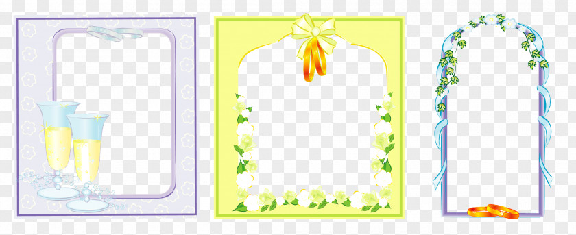 Wedding Frame Paper Material Brand PNG