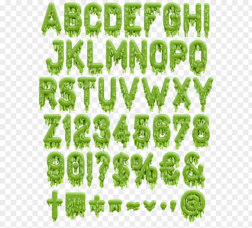 Monster Letter Typeface Typography Font Family PNG