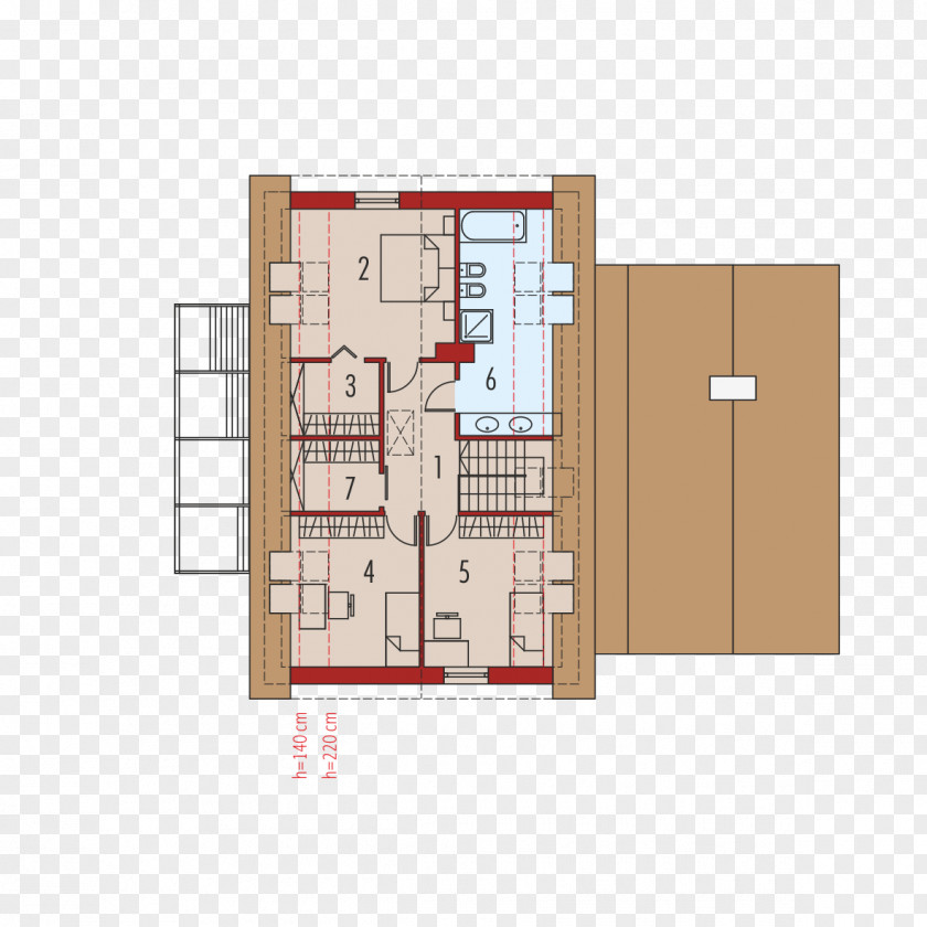 House Square Meter Room Floor Plan PNG