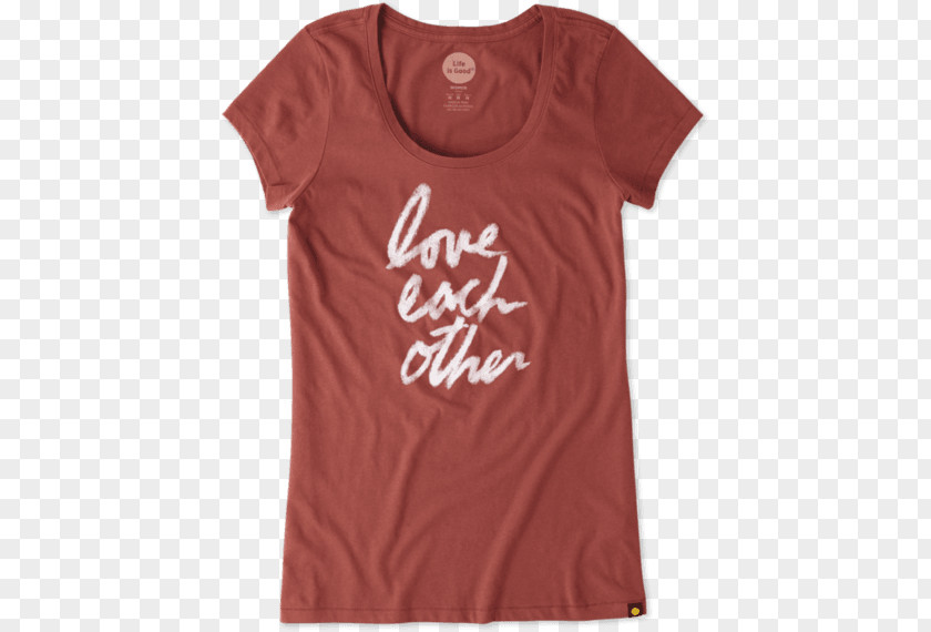 Love Each Other T-shirt Sleeve Neck Font PNG