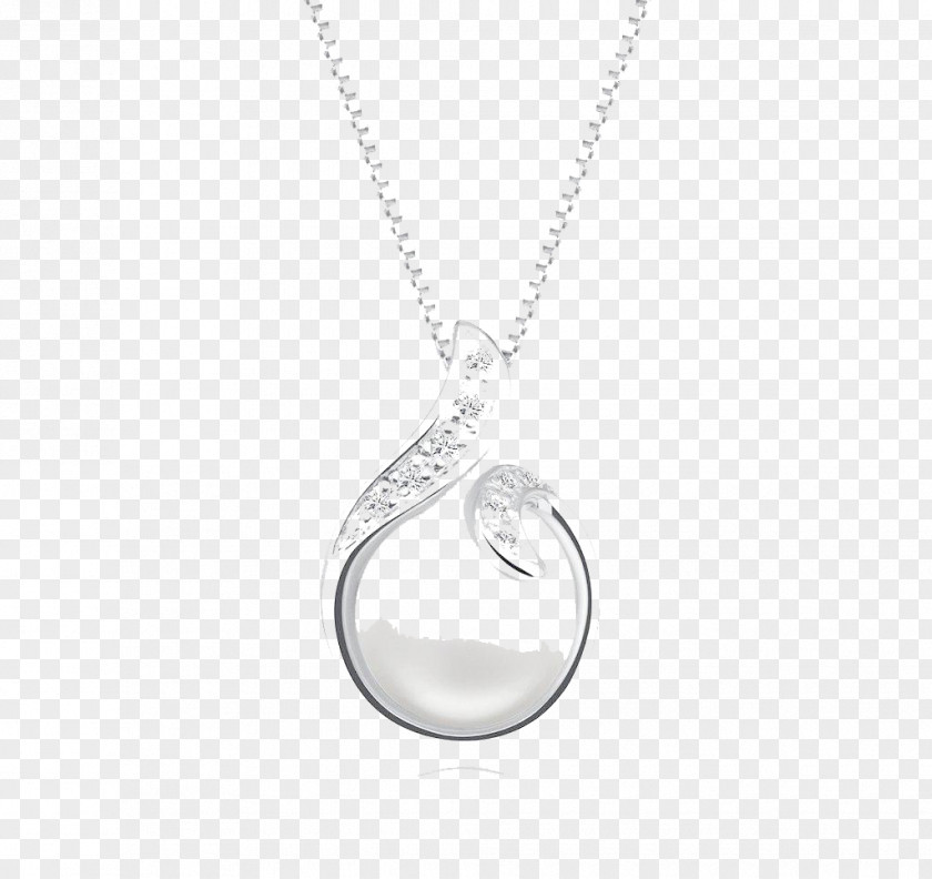 Necklace Decoration Locket Silver Chain PNG