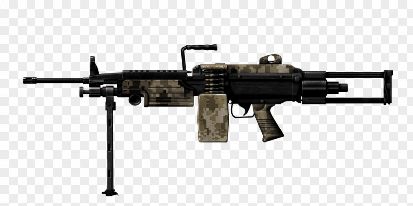 Barrett M82 M240 Machine Gun Firearm FN Minimi Submachine PNG