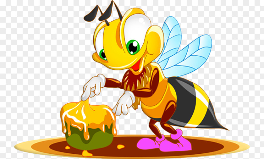 Bee Honey Sting Cuteness PNG
