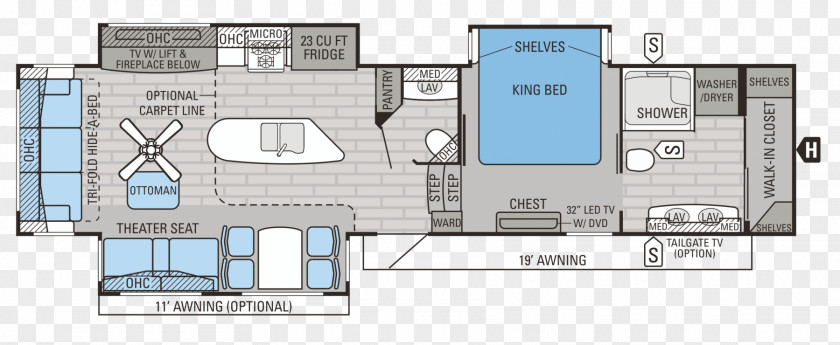 Floor Plan Jayco, Inc. Campervans Fifth Wheel Coupling Caravan Haylett Auto & RV Supercenter PNG