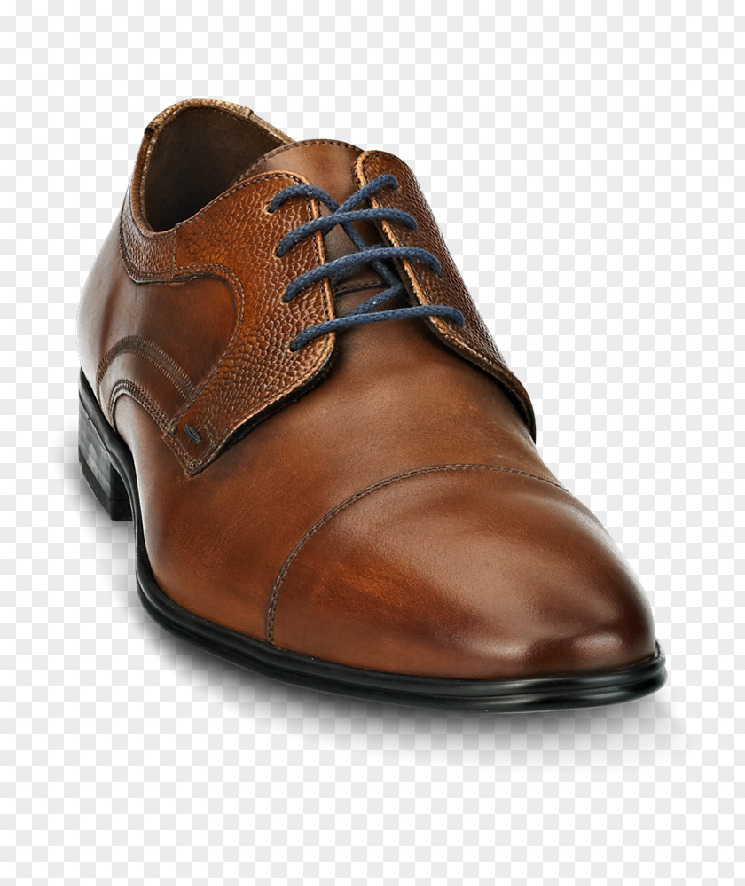 Cognac Shoe Leather Hide Boot PNG