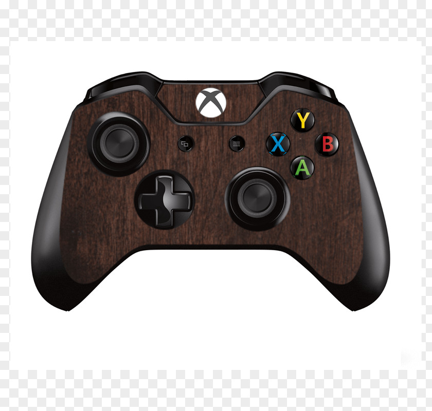 Dark Wood Xbox One Controller 360 Game Controllers PNG