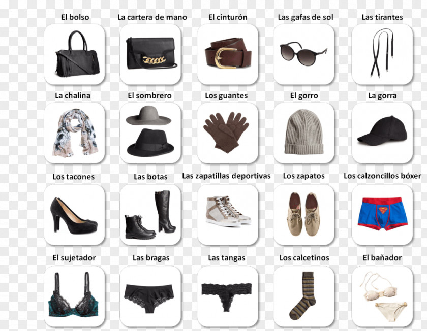 Dress Clothing Vocabulary English Learning PNG