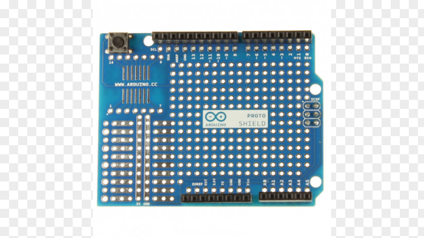 Shield Arduino Uno Prototype Printed Circuit Board Breadboard PNG