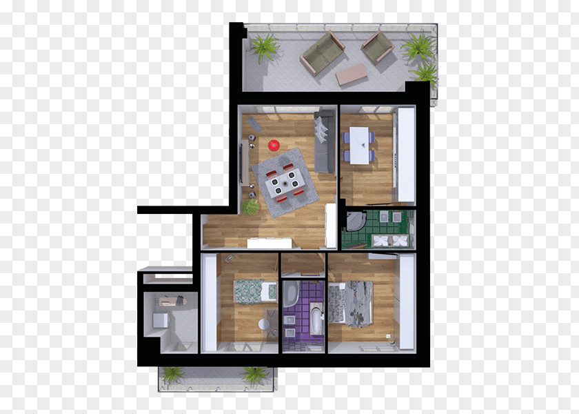 House Apartment Floor Plan Planimetrics Appartamenti Easy PNG